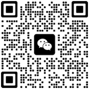 Scan QRCode to connect with us in WeChat
